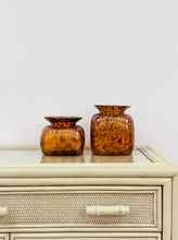 Load image into Gallery viewer, Pair of Tortoise Vases
