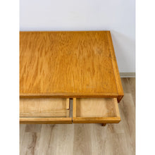 Load image into Gallery viewer, Vintage Handmade Organic Modern Pine Plywood Desk, Lou Hodges Style MCM
