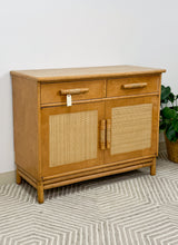 Load image into Gallery viewer, Heywood Wakefield Style Rattan Cabinet
