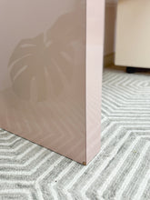 Load image into Gallery viewer, Postmodern Pink Waterfall Console Table
