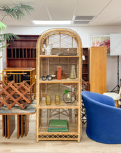 Load image into Gallery viewer, Large Arched Wicker Rattan Shelf
