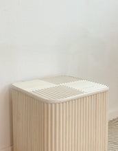 Load image into Gallery viewer, Pencil Reed Rattan Side Table
