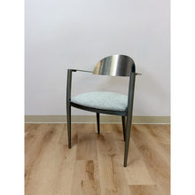 Load image into Gallery viewer, Elite Modernist Stainless Steel Dining Accent Chair Upholstered Seat
