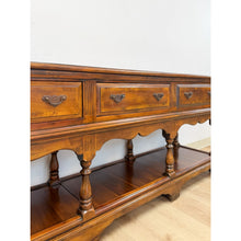 Load image into Gallery viewer, Theodore Alexander Georgian Console Buffet Three Drawer Designer Storage 78"

