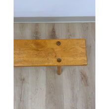 Load image into Gallery viewer, Hagerty Handmade Pine Bench Rustic Colonial Farmhouse Vintage Entryway Seating
