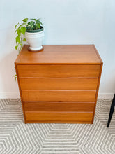 Load image into Gallery viewer, Danish Teak Chest of Drawers
