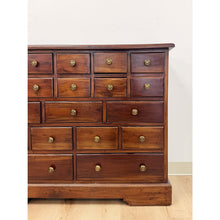 Load image into Gallery viewer, Vintage Apothecary Cabinet Handmade Nineteen Drawer Wood Storage Traditional
