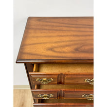 Load image into Gallery viewer, Vintage Tallboy Dresser American Drew Five Drawer Highboy Bedroom Chest
