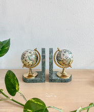 Load image into Gallery viewer, Pair of Marble Globe Bookends
