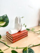Load image into Gallery viewer, Praying Hands Modern Bookends
