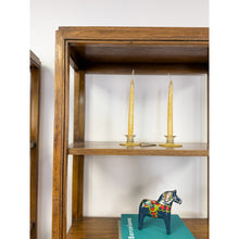 Load image into Gallery viewer, Drexel MCM Transitional Bookcase Pair Solid Wood Vintage Mid-Century Storage
