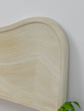 Load image into Gallery viewer, Vintage Queen Pencil Reed Headboard
