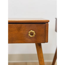 Load image into Gallery viewer, Pair of Vintage Atomic Nightstands Retro Bedside Tables MCM End Tables
