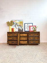 Load image into Gallery viewer, Mid Century 9 Drawer Dresser
