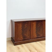 Load image into Gallery viewer, Aurora Mahogany Credenza Sideboard Locking Belgium Mid Century Transitional
