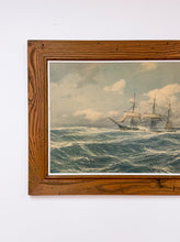 Load image into Gallery viewer, Stormy Ships Art

