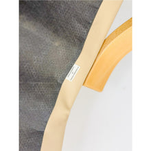 Load image into Gallery viewer, Danish Made Tan Leather Cantilever Armchair Vintage MCM Natural Wood Accent
