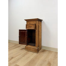 Load image into Gallery viewer, Antique Pedestal Primitive Rustic Provincial European Wood Display Stand
