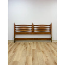 Load image into Gallery viewer, Vintage Heritage Furniture MCM Pointed King Headboard Mid Century Modern Bed
