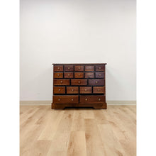 Load image into Gallery viewer, Vintage Apothecary Cabinet Handmade Nineteen Drawer Wood Storage Traditional
