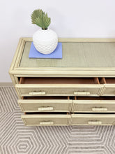 Load image into Gallery viewer, Ficks Reed Bamboo Woven Dresser
