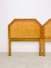 Load image into Gallery viewer, Bamboo Parquetry Headboards-King or 2 Twins
