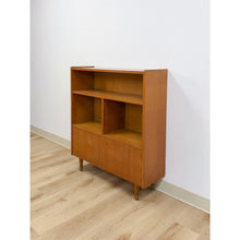 Load image into Gallery viewer, MCM Bookshelf Storage Cabinet Combo Vintage Mid-Century Modern Wood Bookshelf

