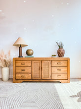 Load image into Gallery viewer, 9 Drawer Woven Dresser
