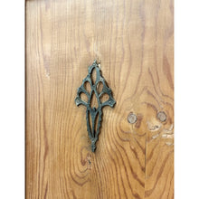 Load image into Gallery viewer, Antique European Pine Wardrobe Two Door Armoire Turned Feet, Natural Wood
