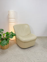 Load image into Gallery viewer, Pair of Postmodern Leather Swivel Gliders
