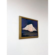 Load image into Gallery viewer, Fighting Conch Shell Still Life Original Painting Elinor White Gold Frame
