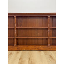 Load image into Gallery viewer, 1 of 1 Handmade Burlwood MCM Double Sided Shelf Room Divider 12 ft Extra Long
