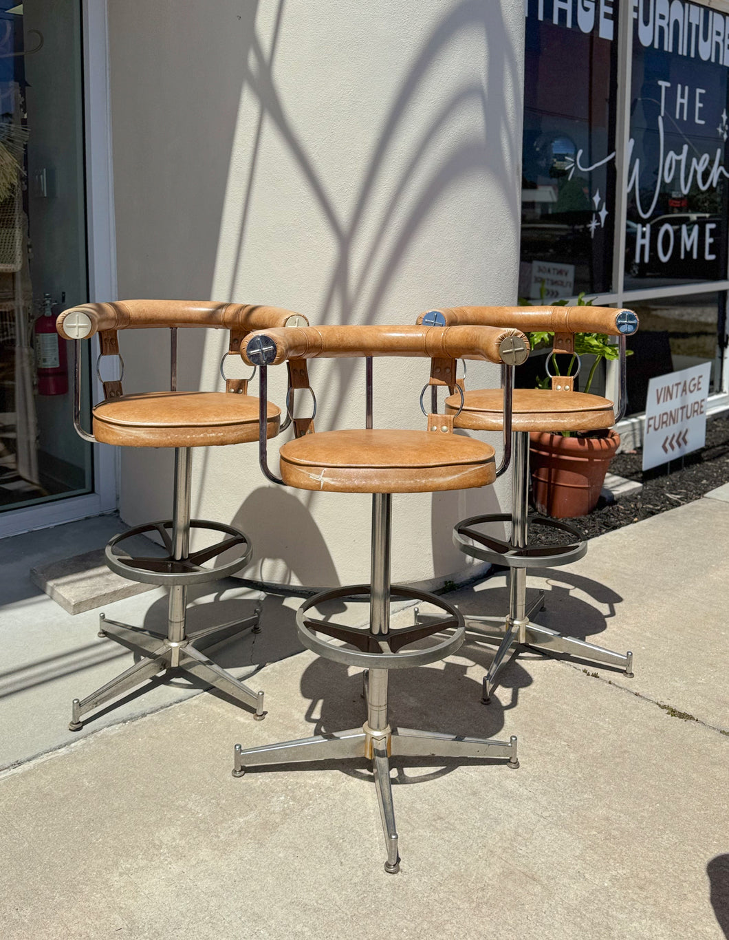 Set of 3 Daystrom Barstools