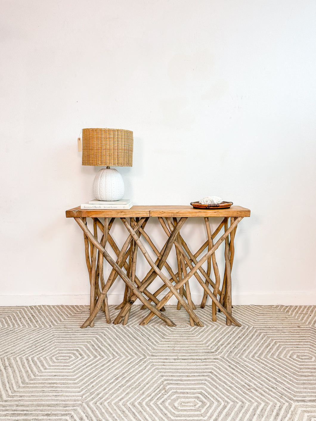 Driftwood Console Table