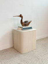 Load image into Gallery viewer, Pencil Reed Rattan Side Table
