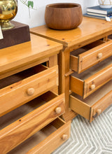 Load image into Gallery viewer, Pair of Solid Pine Dressers
