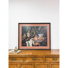 Load image into Gallery viewer, Vintage Paul Cezanne Matted Framed Large Print Still Life W/Apples and Peaches
