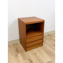Load image into Gallery viewer, Teak Danish Mid-Century Nightstand Torring Mobelfabrik MCM Bedside End Table

