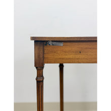 Load image into Gallery viewer, Antiqued Jaycee Furniture English Mahogany Wood Entry Table Sussex Handmade
