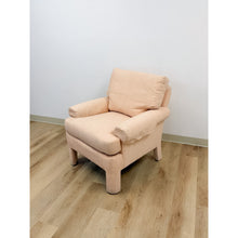Load image into Gallery viewer, Vintage Drexel Heritage Pink Upholstered Armchair Post Modern, Hollywood Regency
