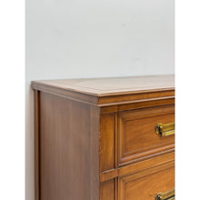 Load image into Gallery viewer, Vintage Dresser Drexel Transitional MCM Nine Drawer Lowboy Brass Handles
