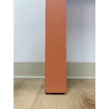 Load image into Gallery viewer, Vintage Salmon Laminate Narrow Console Sofa Table Postmodern Retro Slim
