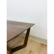 Load image into Gallery viewer, Vintage Style Williams Sonoma Home Dark Walnut Coffee Table MCM Wood
