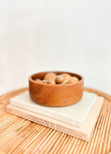 Load image into Gallery viewer, Teak Serving Bowl
