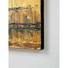 Load image into Gallery viewer, Vintage Painting Endurance Brutalist Abstract Impasto Earth Tone Signed MCM
