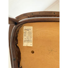 Load image into Gallery viewer, Pair of Vintage MCM Walnut Bentwood Chairs, Curved Wood Accent Seating
