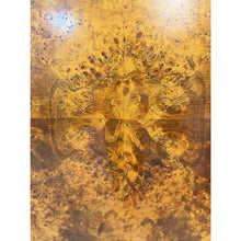 Load image into Gallery viewer, Vintage John Stuart MCM Burlwood King Headboard Bronze Inlay Detail, Collectable
