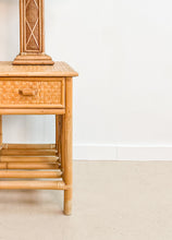 Load image into Gallery viewer, Single Rattan Side Table
