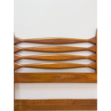 Load image into Gallery viewer, Vintage Heritage Furniture MCM Pointed King Headboard Mid Century Modern Bed
