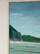 Load image into Gallery viewer, Original Signed Seaside Painting 60s
